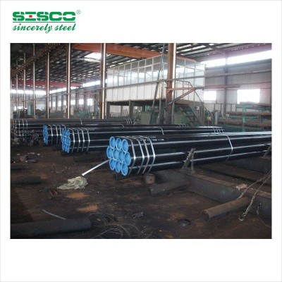 Black Carbon Steel Seamless Pipe for oil and gas