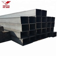 Tianjin square steel pipe black iron rectangular tube 200x100 rhs