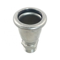 press pipe fitting end stainless steel press coupling Male threaded end