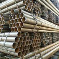 galvanized round seamless steel pipe